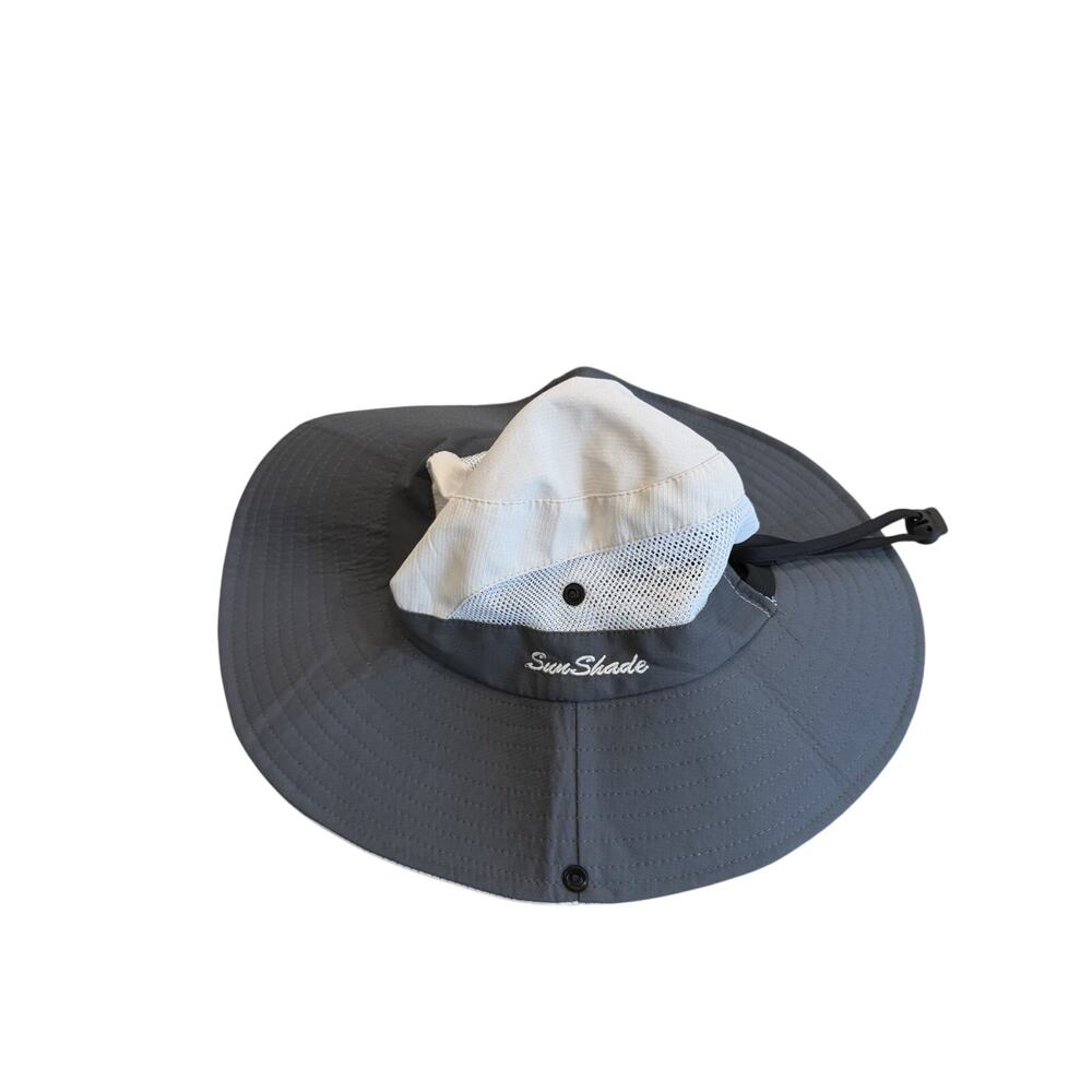 Women's Sun Shade Hat Wide Brim Hat UV Blocking Hiking Camping Sun Protect White